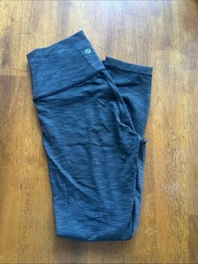 lululemon athletica Heathered Charcoal Gray Leggings